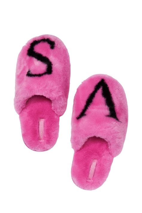 pink slippers victoria secret|victoria secret slippers sale.